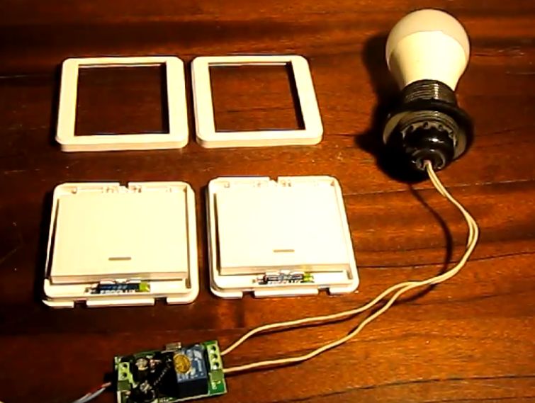 Включение света из двух мест   