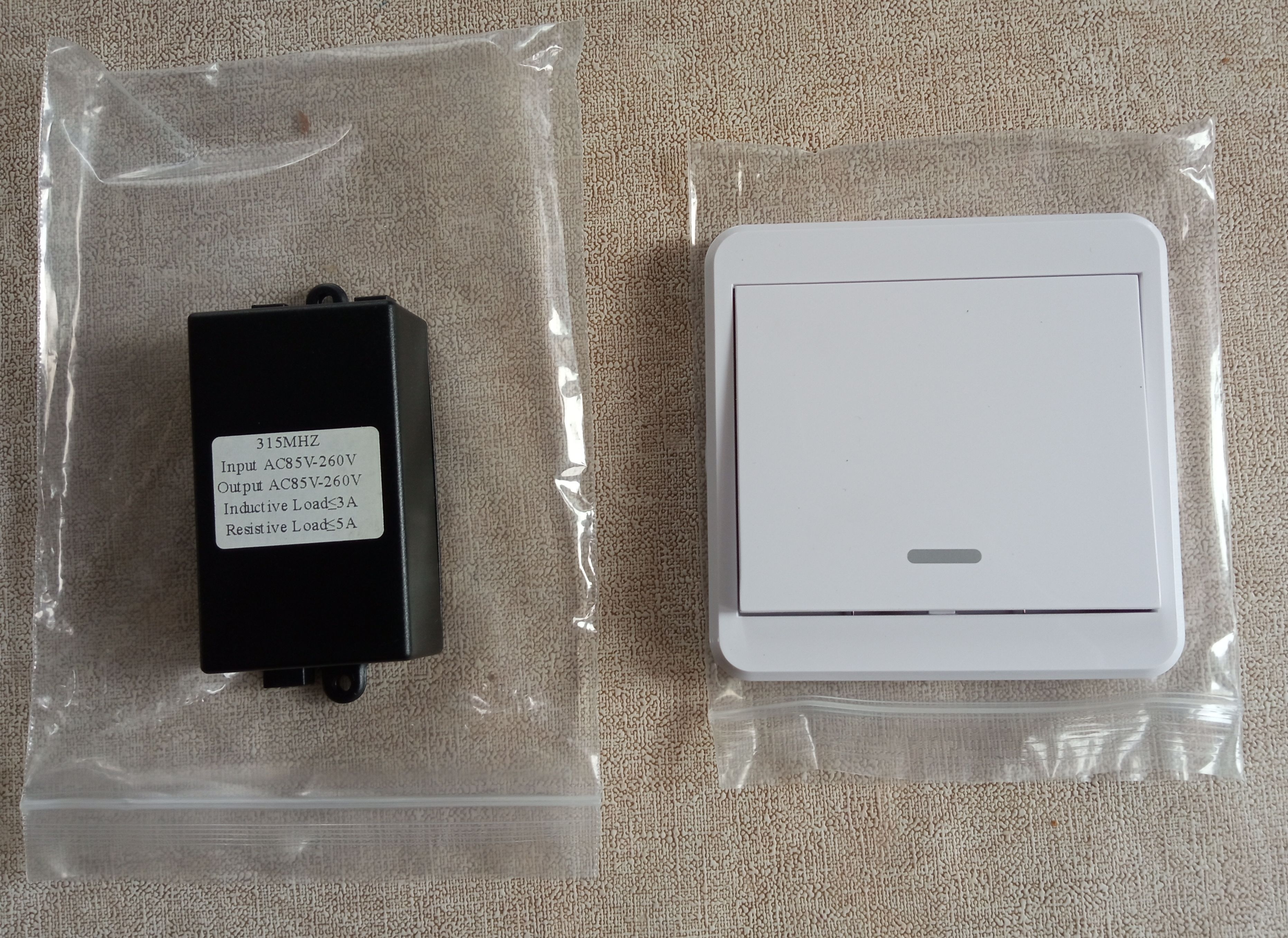 Одноклавишный радиовыключатель 